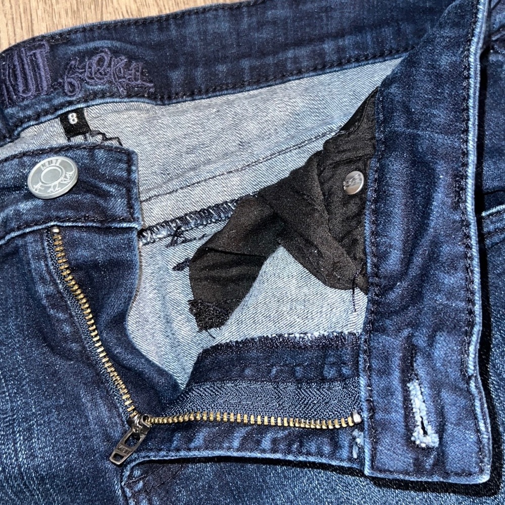 Kut From the Kloth Denim Capris Size 8 - Picture 3 of 7